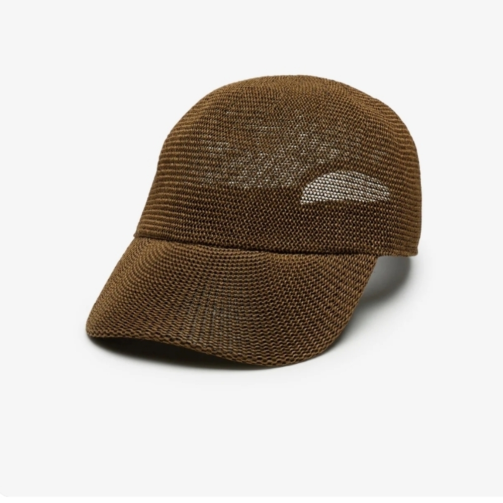 New Wyeth Paula Mesh Breathable Adjustable Packable UPF 50+ Chocolate Hat O/S